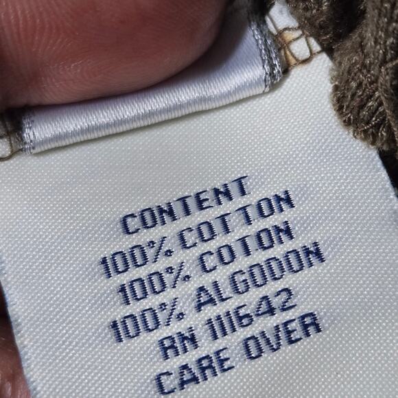 Vintage Coogi Knit Polo Shirt Brown Neutral Textured Logo Y2K Henley Cotton XXXL - Picture 9 of 12